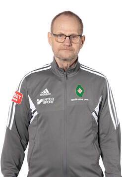 Skövdes lagledare Kjell Larsson poserar för ett porträtt den 15 mars 2024 i Skövde.