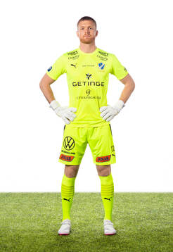 Halmstads Tim Erlandsson poserar för ett porträtt den 15 mars 2024 i Halmstad.