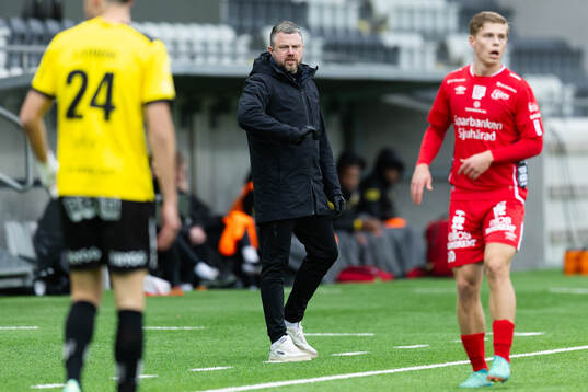 Elfsborgs manager Jimmy Thelin