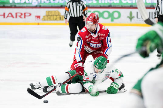 Timrås Tim Erixon och Rögles Daniel Zaar