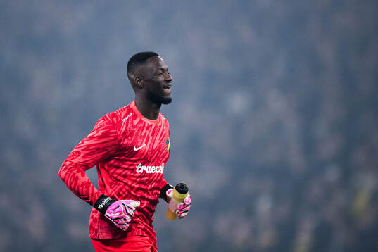 AIKs målvakt Ismael Diawara