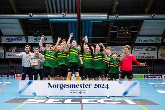 Players of NTNUI celebrates