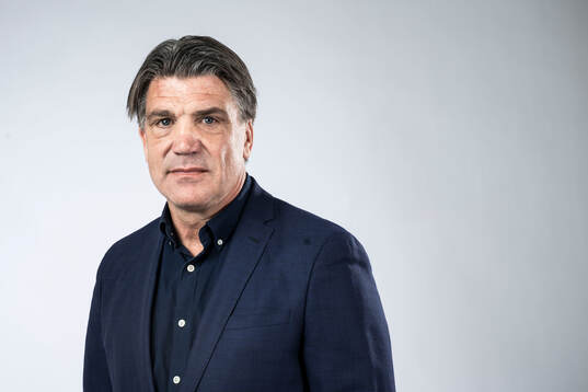 Bosse Andersson, sportchef Djurgården, poserar för ett porträtt