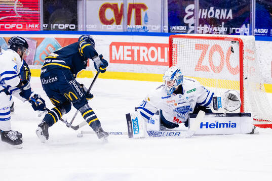 Södertäljes Miikka Pitkänen och Karlskogas Marcus