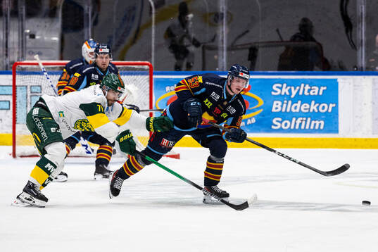 Björklövens Gustav Possler och Djurgårdens David Blomgren