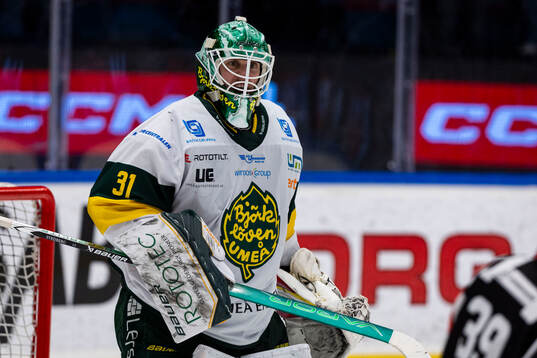 Björklövens målvakt Niklas Svedberg