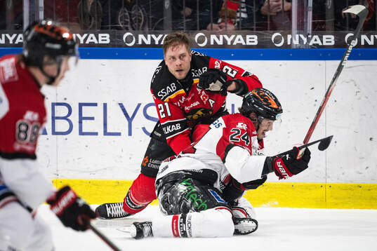 Luleås Juhani Tyrväinen och Örebros Hannes Björninen