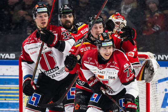 Örebros Christopher Mastomäki, Luleås Frederic Allard,