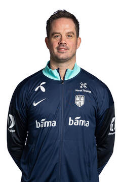 Terje Skeie, content producer of the Norwegian national football team, poses for a portrait
