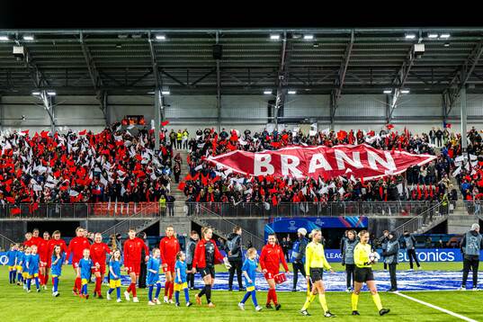Spectators in the stands