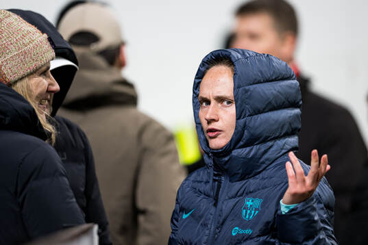 Caroline Graham Hansen of Barcelona