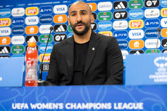 Head coach Mak Lind of Häcken