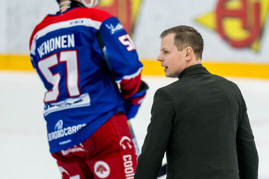 Oskarshamns tränare Martin Filander