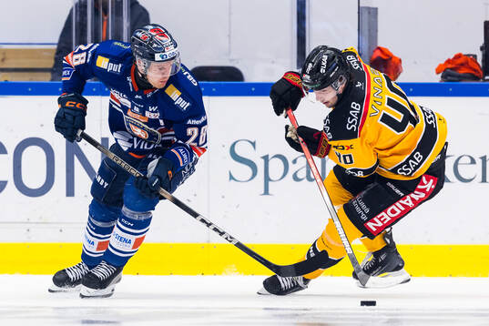 Växjös Hugo Gustafsson och Luleås David Lilja