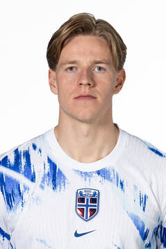 Jesper Daland of the Norwegian national football team poses for a portrait
