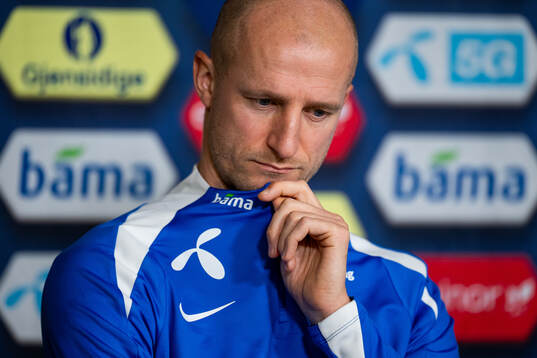 Brede Hangeland, player manager of the Norwegian national football team,