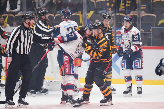 Linköpings Sebastian Strandberg och Skellefteås Pär