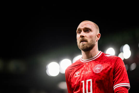 Christian Eriksen of Denmark