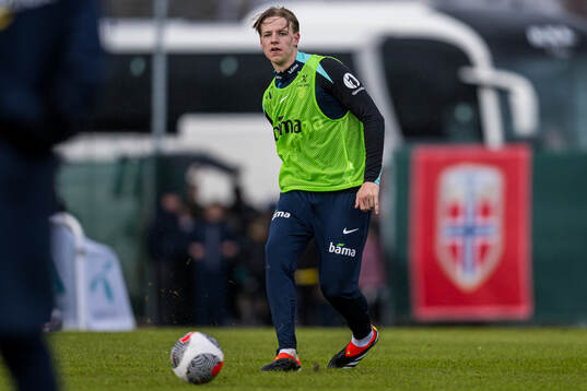 Jesper Daland of the Norwegian national football team
