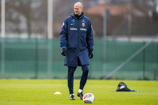 Brede Hangeland, player manager of the Norwegian national football team