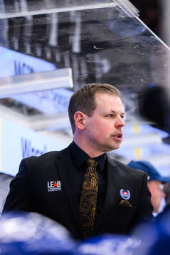 Oskarshamns  tränare Martin Filander