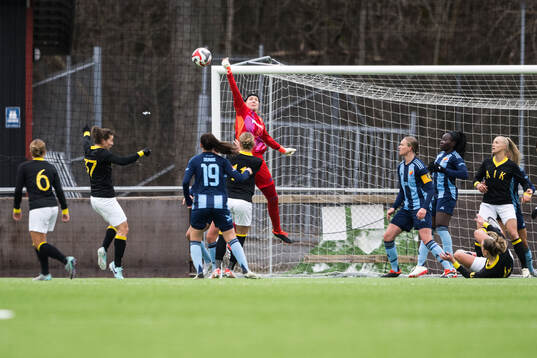 Djurgårdens målvakt Elvira Björklund