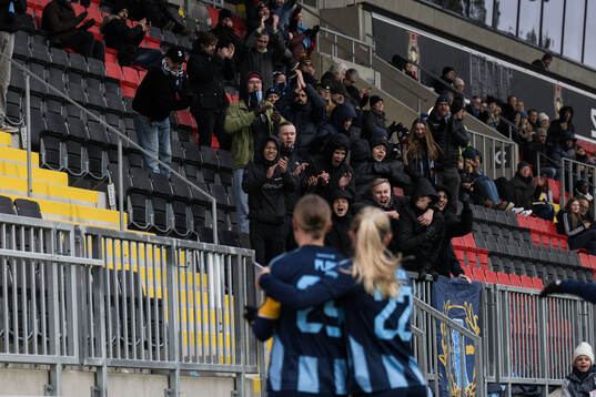 Djurgårdens Matilda Plan jublar