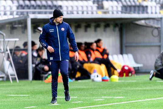 Kristianstads assisterande tränare Daniel Angergård