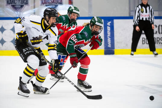 Aiks Isabelle Leijonhielm och Frölundas Tilde Utbult