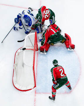 Leksands Oskar Lang och Alexander Lundqvist