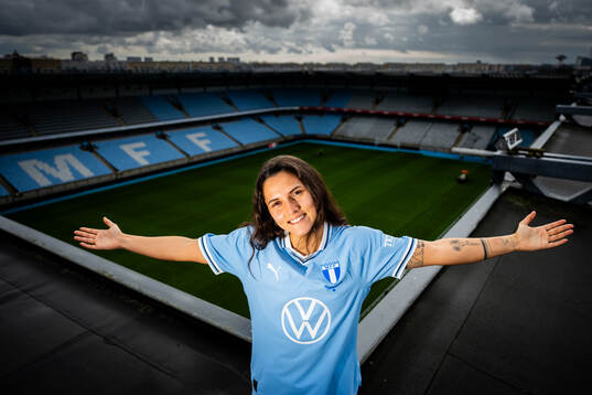 Malmö FF presenterar Mafalda Barboz som ny spelare