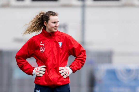 Malmö FFs målvakt Linnéa Hagberg