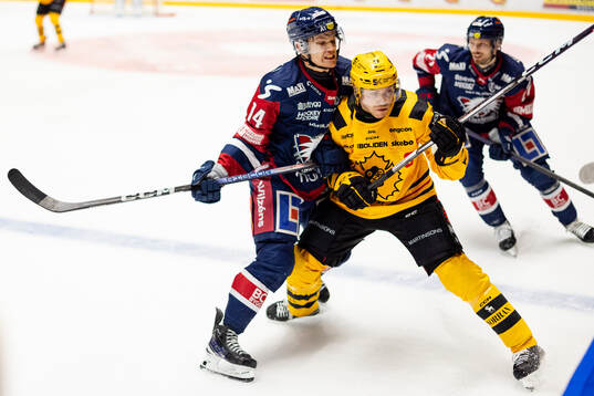 Linköpings Arvid Costmar och Skellefteås Pär Lindholm