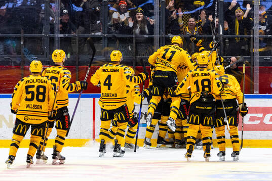 Skellefteås spelare jublar