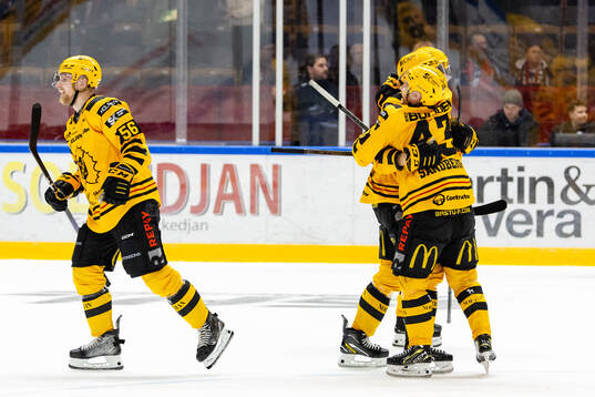 Skellefteås spelare jublar