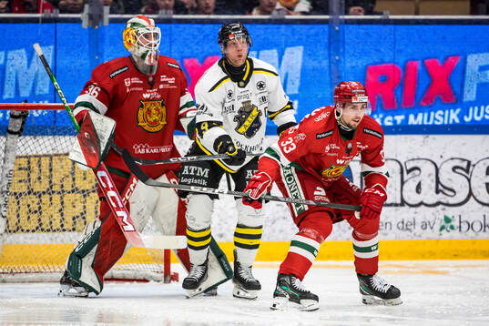 AIKs Richard Gynge och Moras William Pethrus