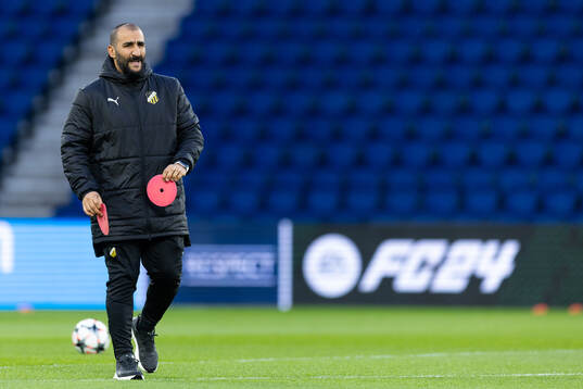 Head coach Mak Lind of Häcken