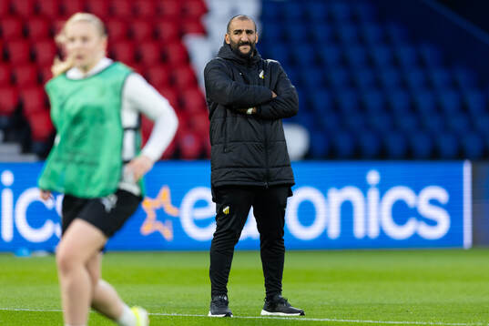 Head coach Mak Lind of Häcken