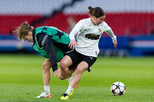 Katariina Kosola and Ruby Grant of Häcken