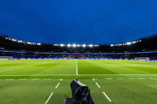 Generel view of arena Parc des Princes