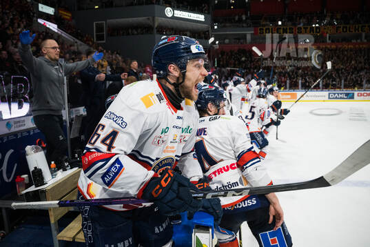 Växjös Eric Martinsson jublar