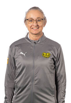 Mjällbys läkare Titti Mattsson poserar för ett porträtt den 28 mars 2024 i Sölvesborg.