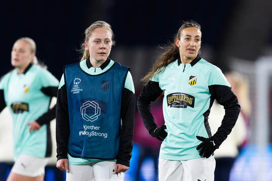 Alice Bergström and Rusul Rosa Kafaji of Häcken