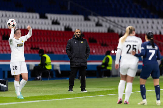 Head coach Mak Lind of Häcken