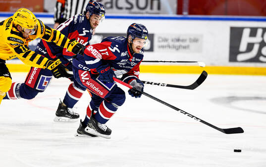 Linköpings Sebastian Strandberg och Skellefteås Max