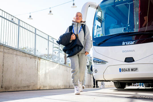 Rikke Bogetveit Nygard of Brann arrives