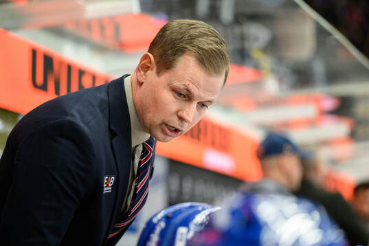 Oskarshamns tränare Martin Filander