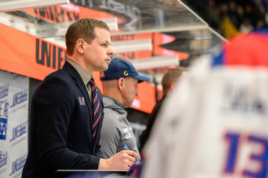 Oskarshamns tränare Martin Filander