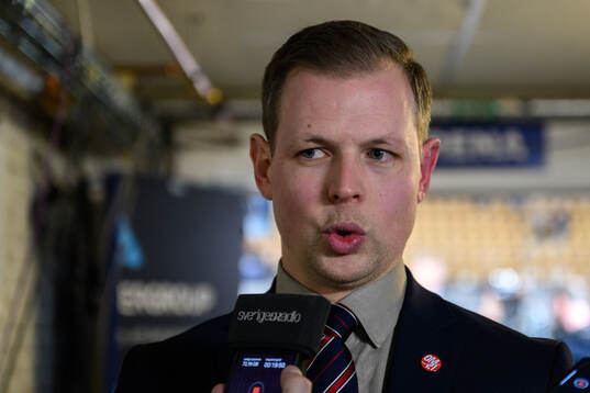 Oskarshamns tränare Martin Filander