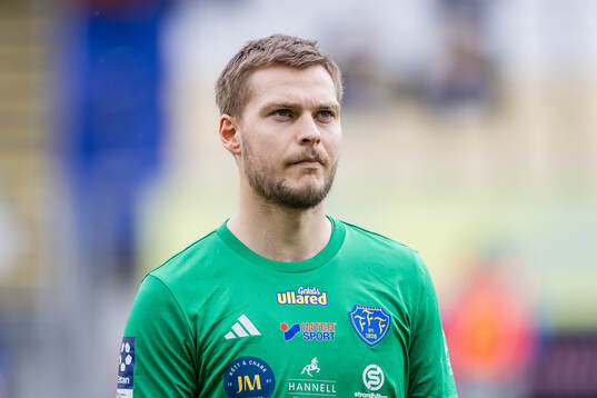 Falkenbergs målvakt Anton Andersson